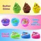 Ice Cream DIY Slime Kit, Confetti Slime Making Kit for Girls, Butter, Foam, Cloud Slime with Add-ins, Foam Balls, Charms, Party Favors Gift Toys for Kids 6-12